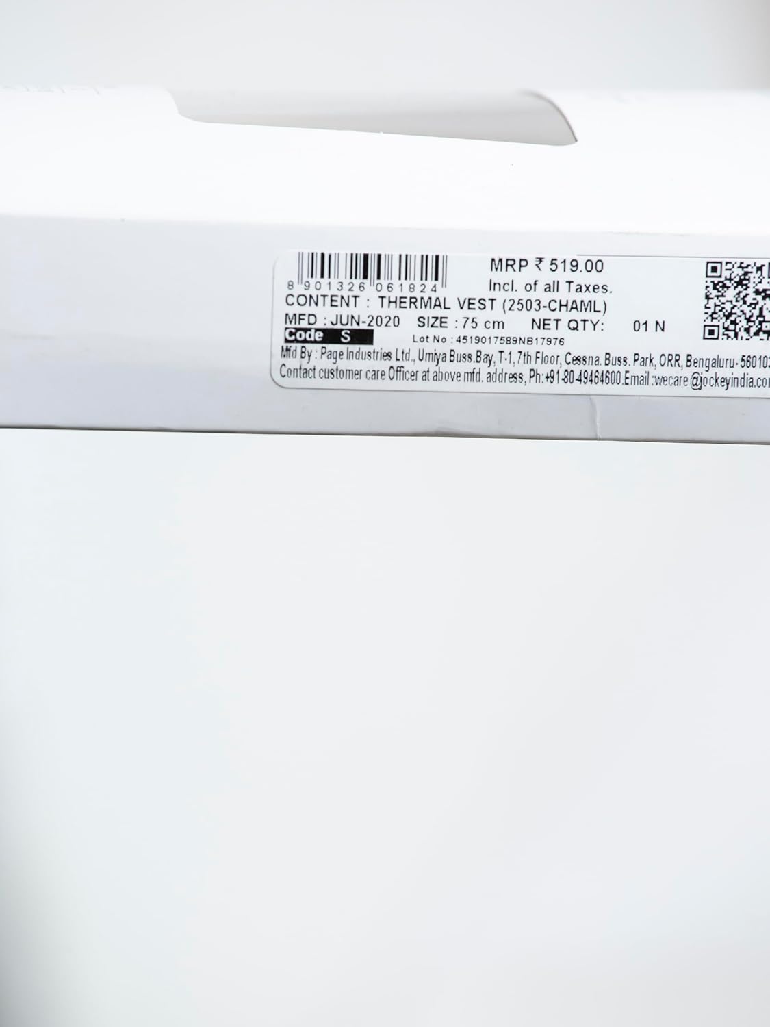 Jockey 2503 Women's Super Combed Cotton Rich Three Quarter Sleeve Thermal Top with Stay Warm Technology - Image 9