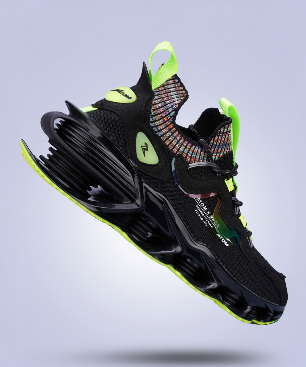 Futuristic Chunky Sole Sneakers for Women | Spring Sports Lightweight Fashion Trainers - Image 3